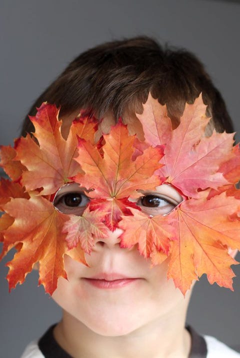 Diy Halloween Masks Leaf Diy Halloween Masks Leaf