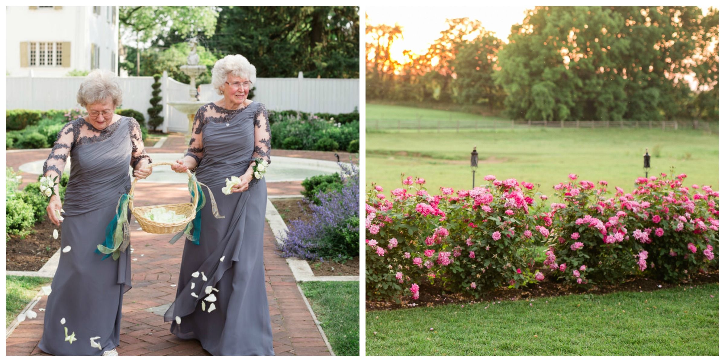 grandma flower girl