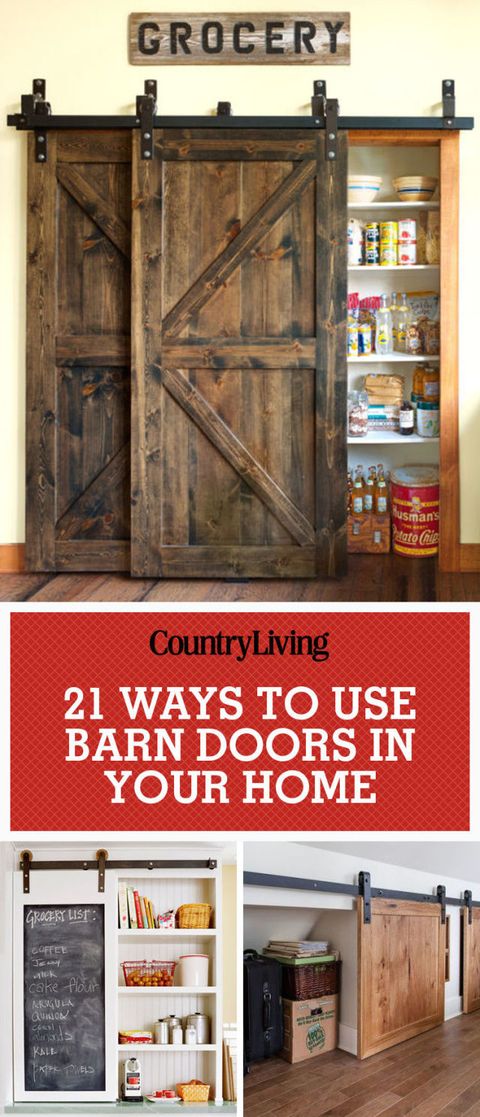 21 Ways To Use Barn Doors In Your Home