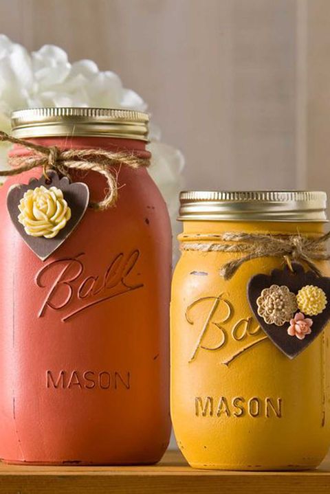 vintage inspired mason jars