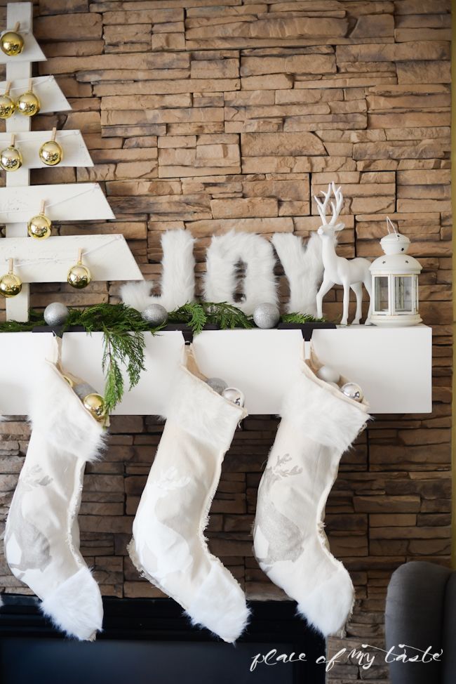 Neutral Christmas Stockings for Any Budget - The Coastal Oak