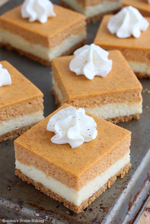 30 Easy Pumpkin Bars Best Recipes For Fall Pumpkin Bars