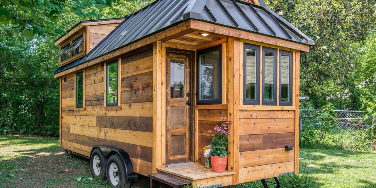 This Tiny  Farmhouse  Will Make You Want to Downsize ASAP Cedar Mountain Tiny  House 