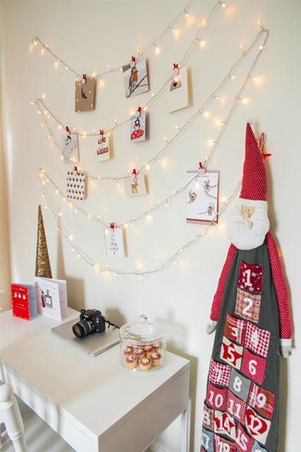 Onvervangbaar Slot Laag 34 DIY Christmas Card Holder Ideas - How to Display Holiday Cards