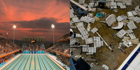 olympic venues then and now