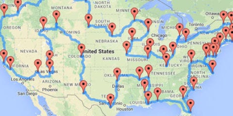 Us Road Trip Map This Data Scientist Has Mapped The Ultimate National Parks Road Trip Us Road Trip Map This Data Scientist Has Mapped The Ultimate National Parks Road Trip