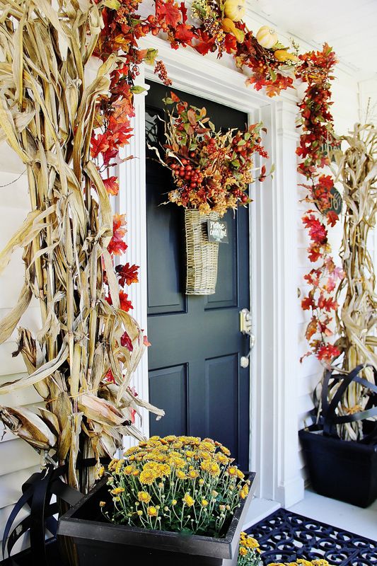 24 Fall Door Decorations Ideas For Decorating Your Front Door