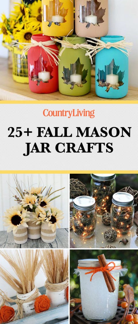 25 Mason Jar Fall Crafts Autumn Diy Ideas With Jars Mason Jar Fall Crafts Autumn Diy Ideas With Jars