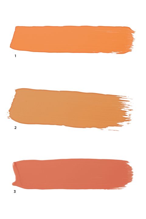 Orange Paint Colors Home Accessories - Peach Orange Paint Color