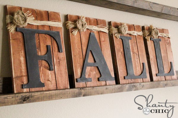 Fall Pallet Projects - Crafts for Fall Using Wood Pallets