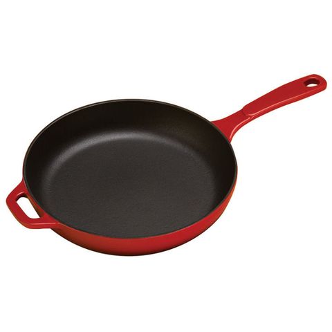 Red, Cookware and bakeware, Frying pan, Maroon, Carmine, Sauté pan, Kitchen utensil, Wok, Serveware, Saucepan, 