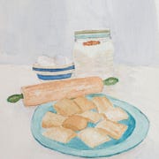 Serveware, Food, Dishware, Cuisine, Finger food, Artwork, Plate, Baked goods, Snack, Painting, Serveware, Food, Dishware, Cuisine, Finger food, Artwork, Plate, Baked goods, Snack, Painting,