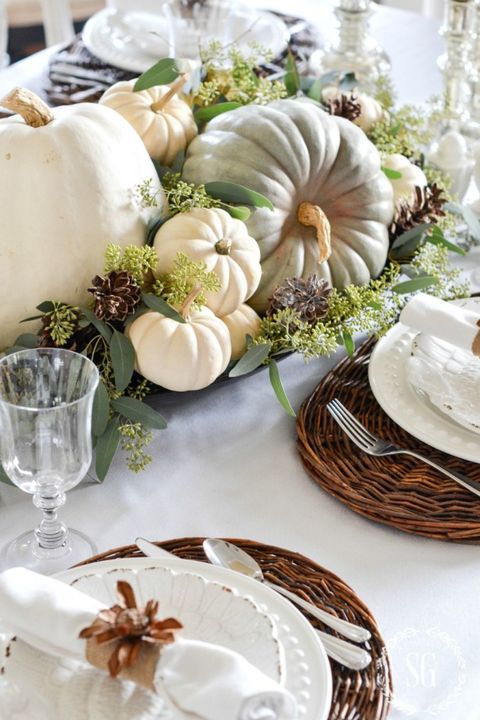 45+ Thanksgiving Table Settings - Thanksgiving Tablescapes & Decoration ...