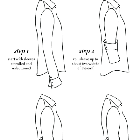 This is the Correct Way to Roll Up Your Sleeves When Wearing a Fall Flannel  - How to Cuff Sleeves