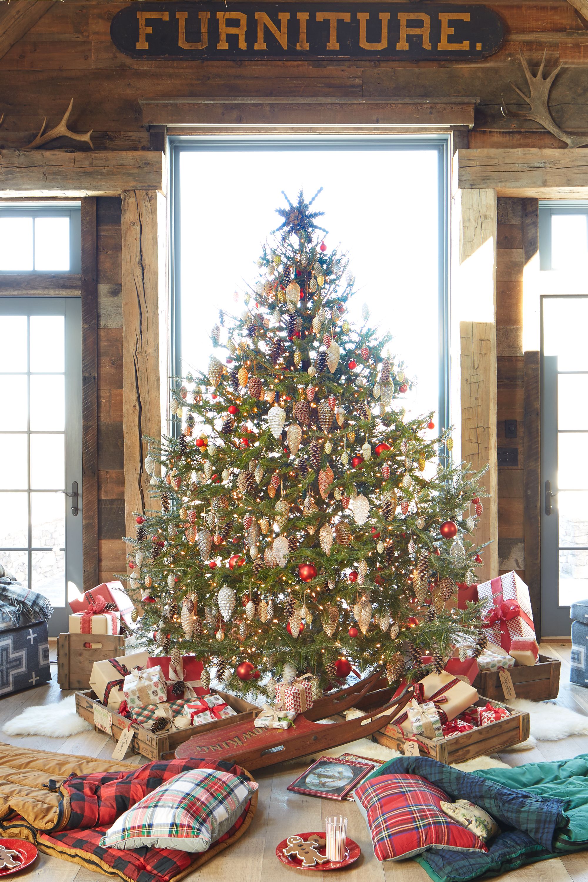 Trim a home 6ft christmas tree instructions color