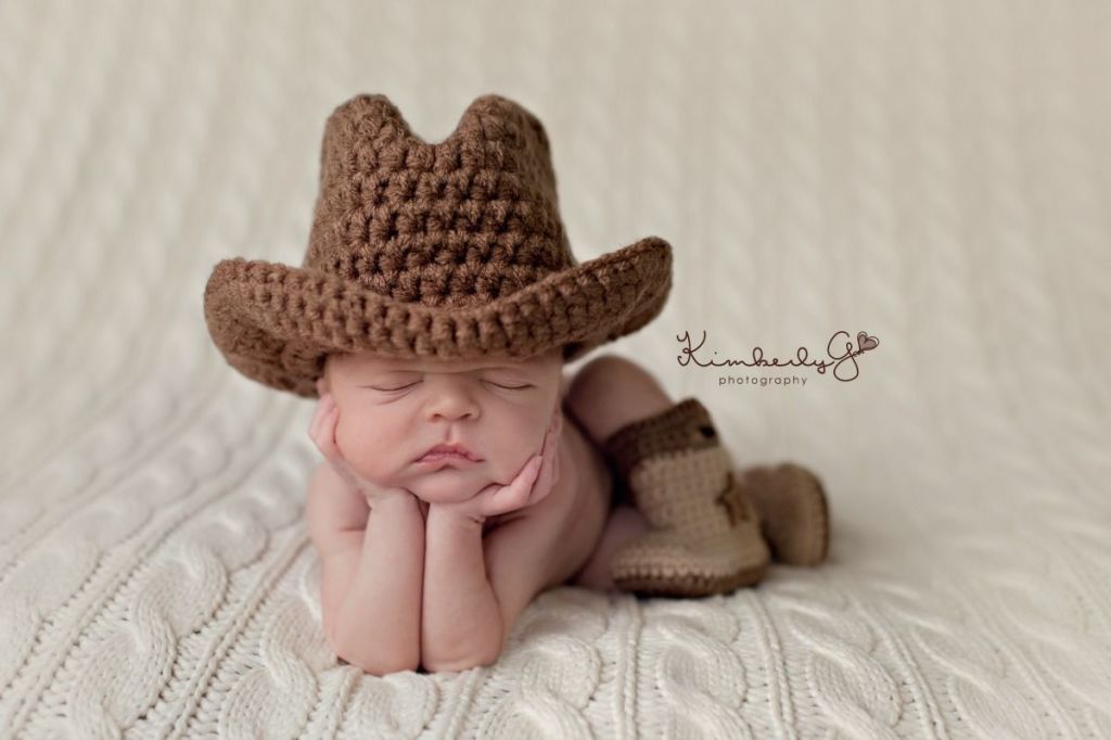 Newborn baby hot sale cowboy outfit