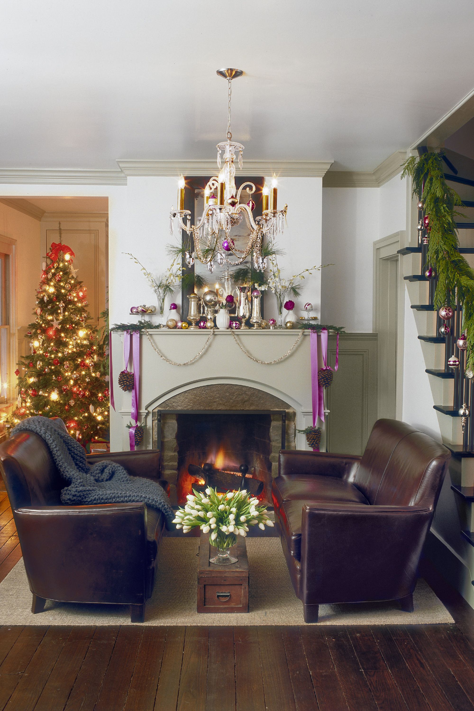 30 Best Christmas Home Tours - Houses Decorated for Christmas