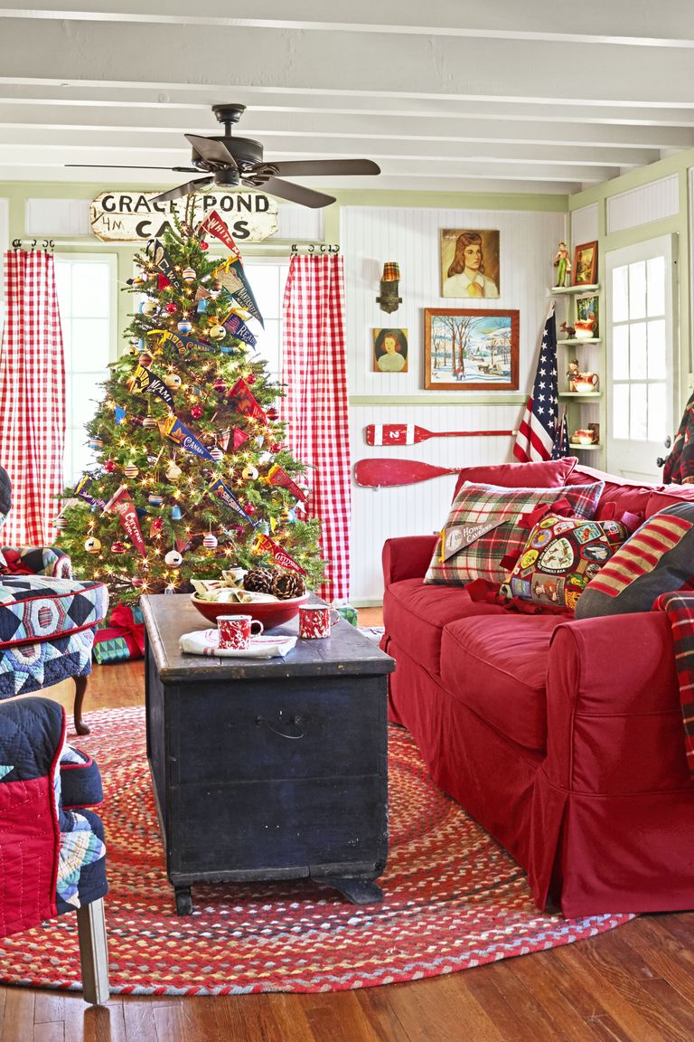 30 Best Christmas Home Tours Houses Decorated for Christmas