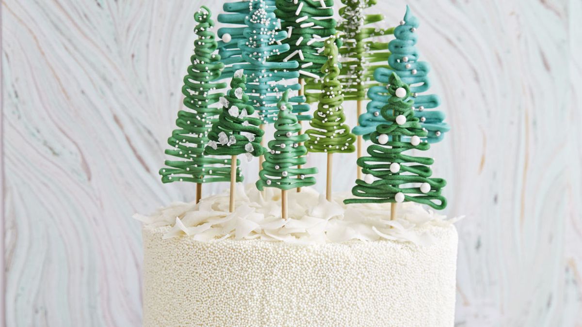 Gold-and-White-Christmas-Tree-Cake-Topper-Set