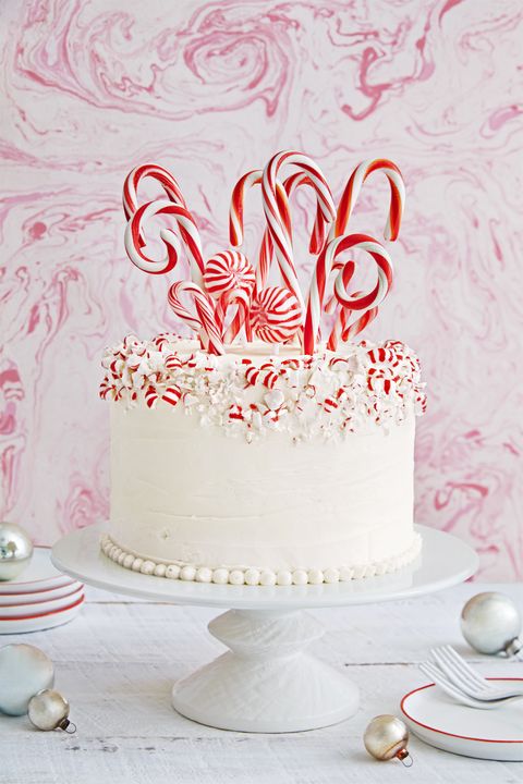 Best Candy Cane Forest Cake Recipe - How To Make Candy Cane Forest Cake