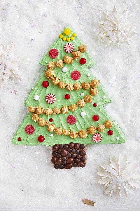 Christmas Tree Sheet Cake Recipe