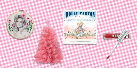 Pattern, Pink, Christmas decoration, Paper product, Paper, Christmas eve, Pen, Christmas tree, Creative arts, Plaid, 