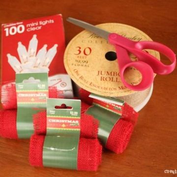 Christmas decoration, Holiday, Ribbon, Present, Christmas, Christmas eve, Label, Packaging and labeling, Paper product, Paper, 