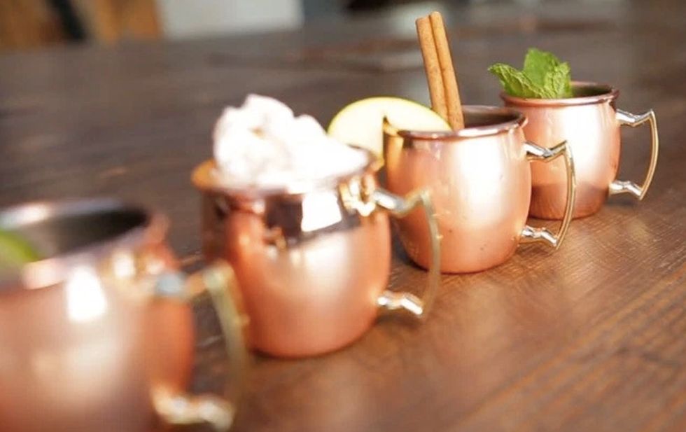 moscow mule shot glass