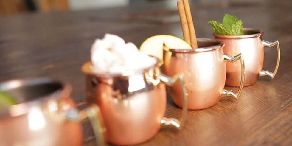 These Mini Moscow Mule Shot Glasses Are All We Want For Christmas ...