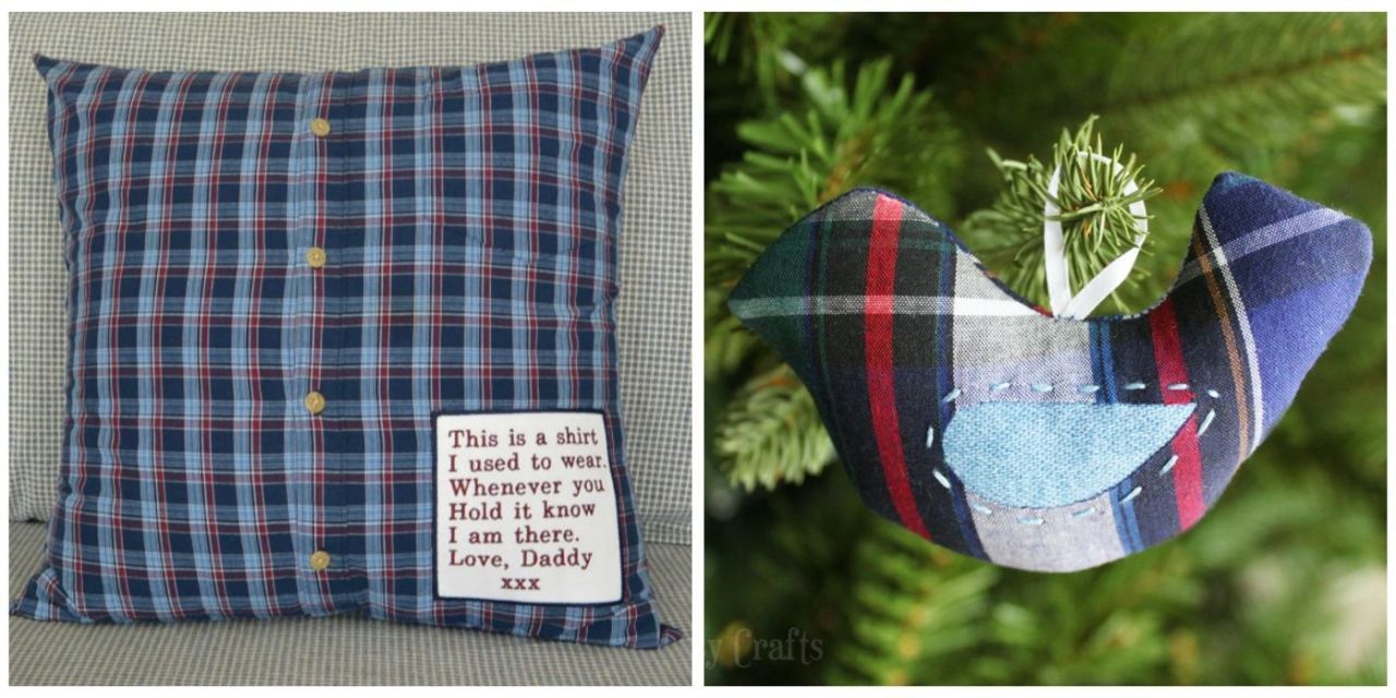 Remembrance pillows best sale made from shirts