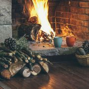 Hearth, Heat, Fireplace, Fire, Flame, Still life photography, Wood, Tree, Room, Interior design, 