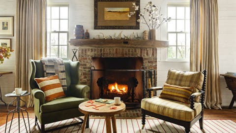 cozy living rooms, winter decorating ideas