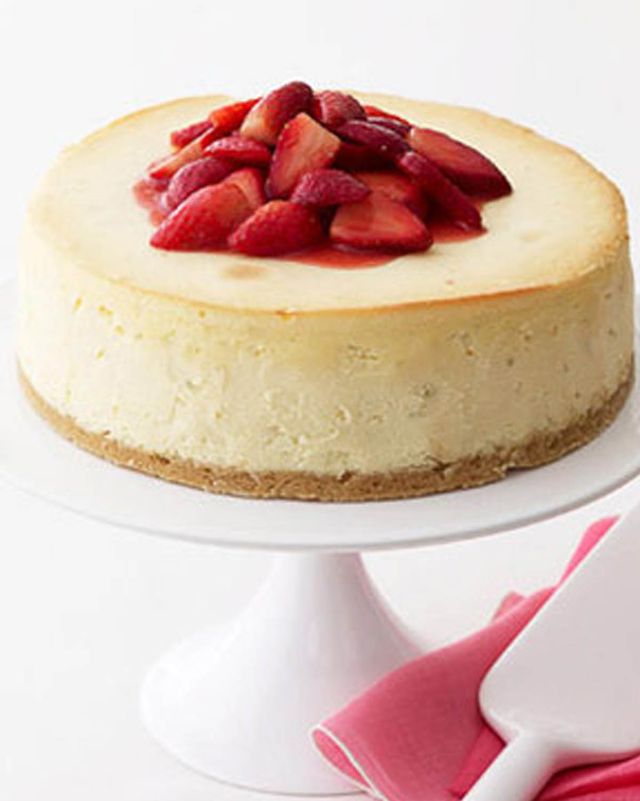 strawberry lime cheesecake