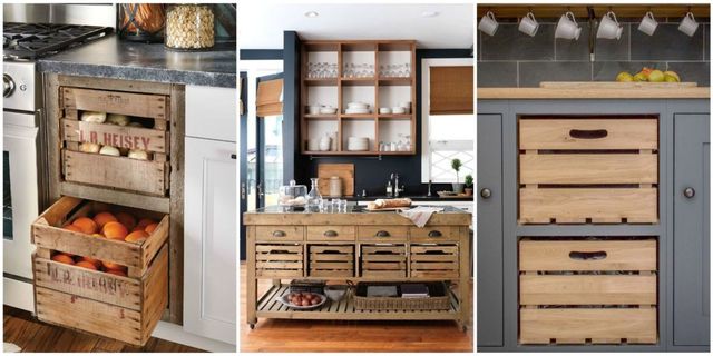 Wooden Crate Drawers - Why Every Country Kitchen Needs One of