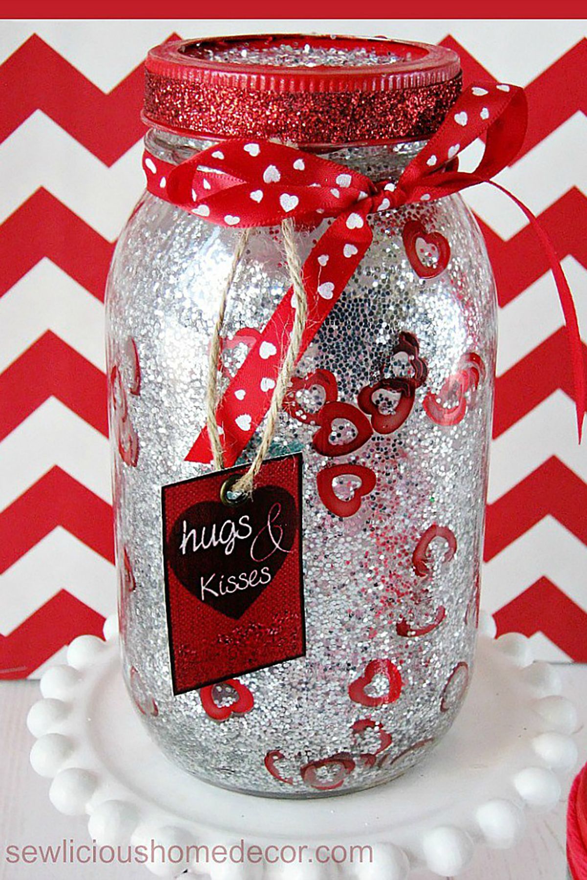 30 Best Valentine S Day Mason Jars Diy Valentine S Day Mason Jar Craft Ideas