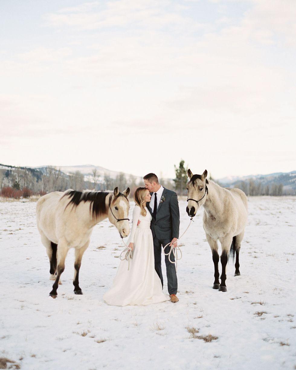 winter wedding photo ideas