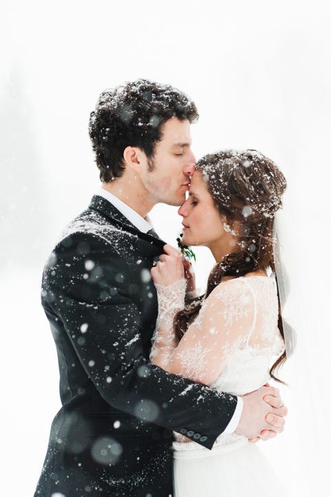 winter wedding photos