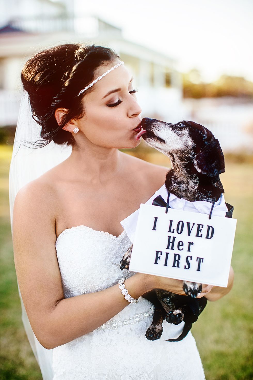 dog wedding ideas sign