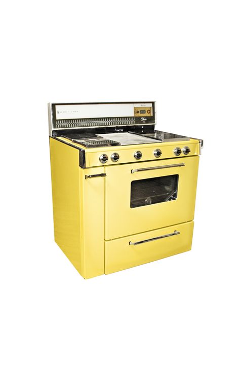Yellow, Machine, Gas, Kitchen appliance accessory, Metal, Cassette deck, Steel, 