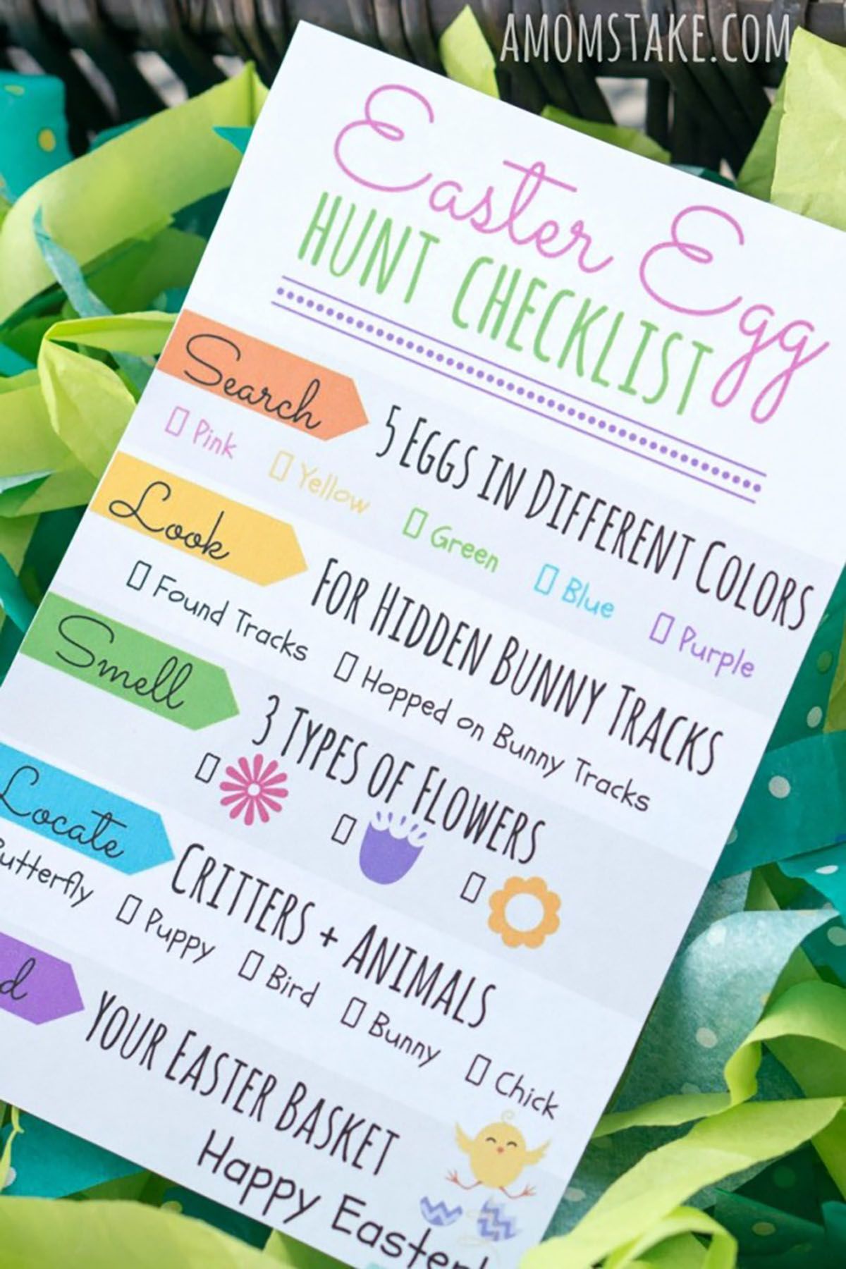 make a easter egg hunt