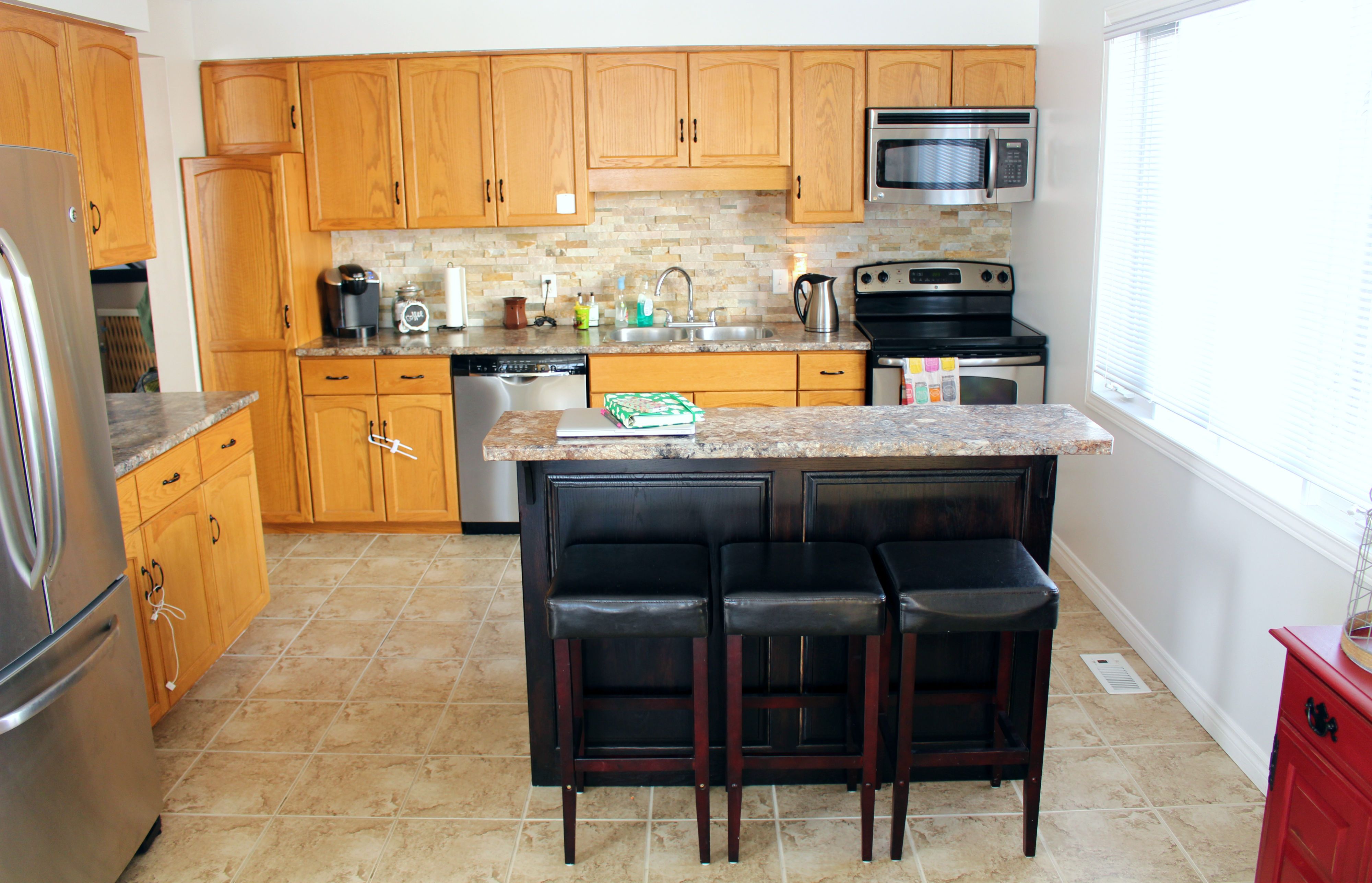 Kitchen Cabinets Makeover Before After Trekkerboy