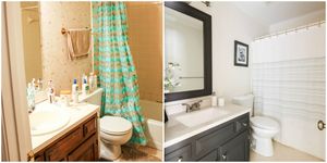 Plumbing fixture, Blue, Room, Bathroom sink, Architecture, Interior design, Green, Tap, Wall, Property, 
