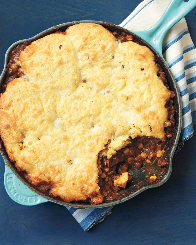 beef and stout skillet pie