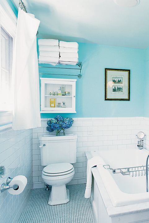 Bathroom, Blue, Room, Interior design, Turquoise, Property, Furniture, Toilet, Plumbing fixture, Home, 