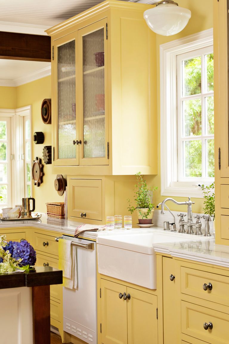 best kitchen colours for small kitchens