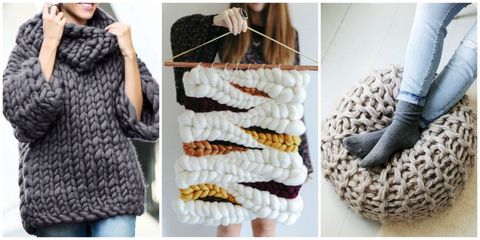 Best Chunky Knit Crafts How To Make Arm Knitting Home