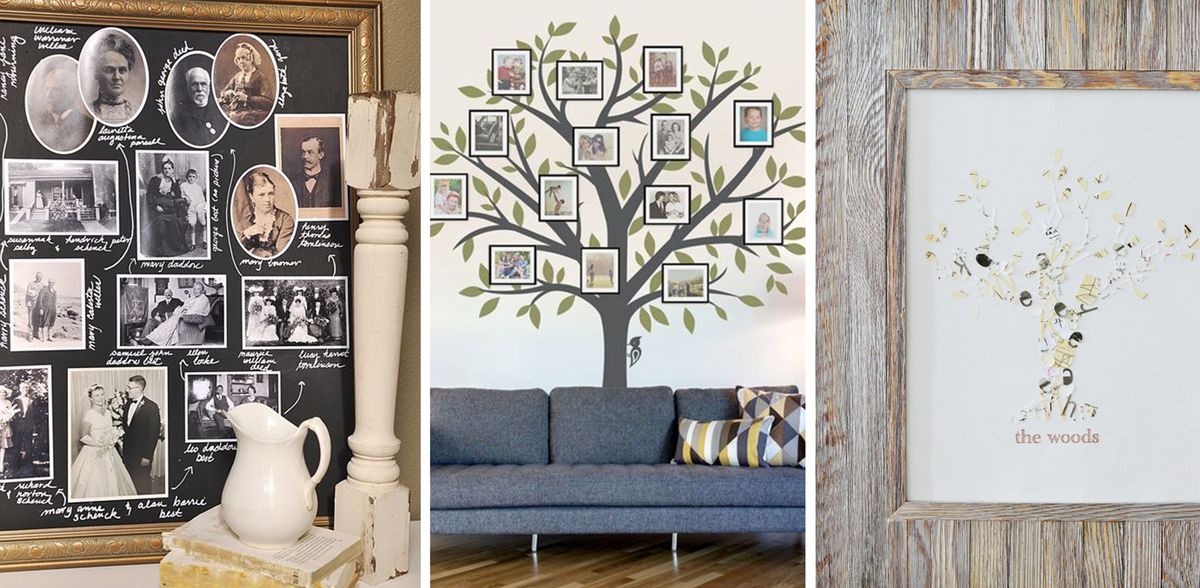 12 Family Tree Ideas You Can Diy - How To Make A Family Tree
