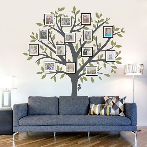 12 Family Tree Ideas You Can Diy How To Make A - Family Tree Decor Ideas
