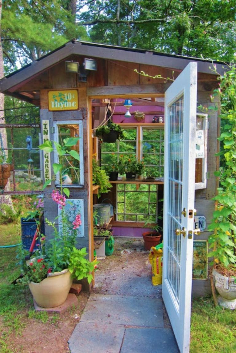 19 Whimsical Garden Shed Designs - Storage Shed Plans 