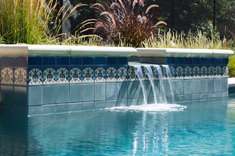 Piscina de azulejos